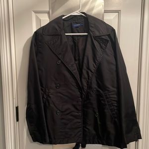 Pre-owned women’s JCrew double breasted rain jacket.